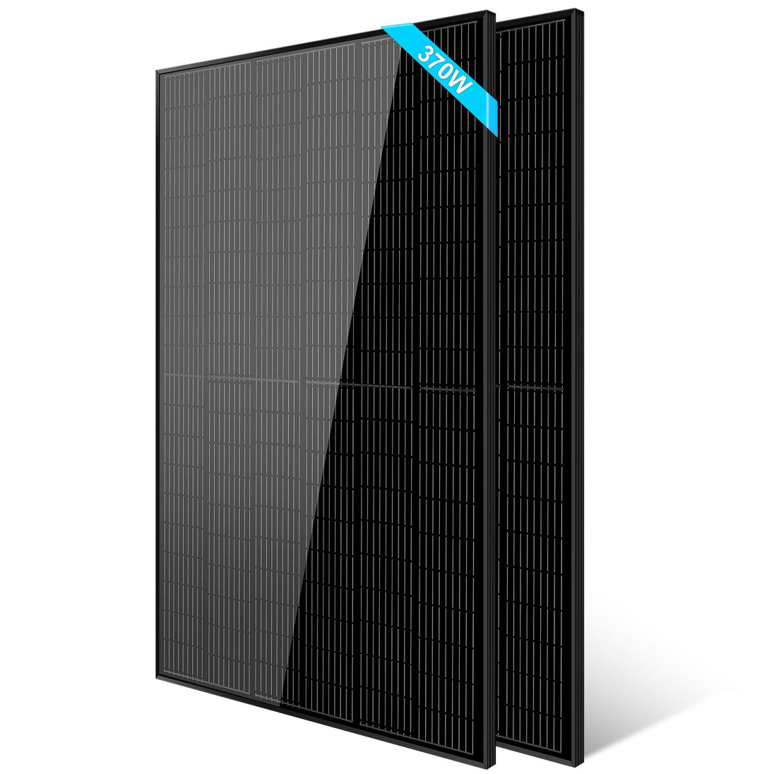 SunGoldPower 370W Monocrystalline Solar Panel UL Certified High Efficiency