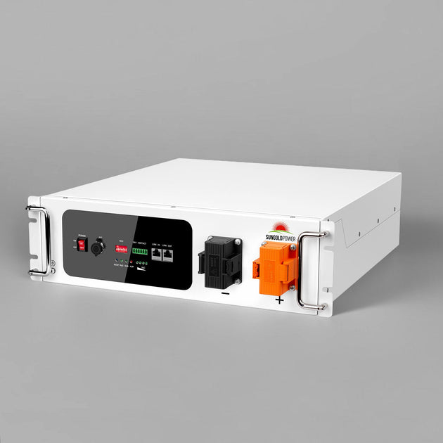 SunGoldPower 48V 100AH Rack Lithium Battery With Self Heating