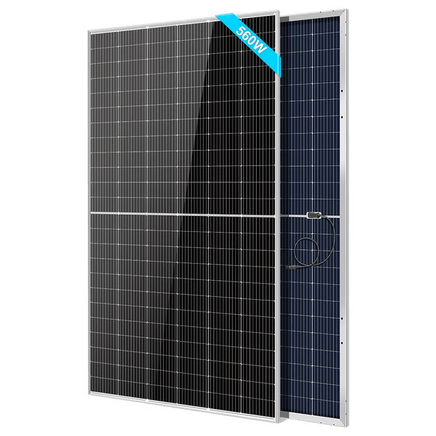 SunGoldPower 560W Bifacial PERC Solar Panel High Efficiency