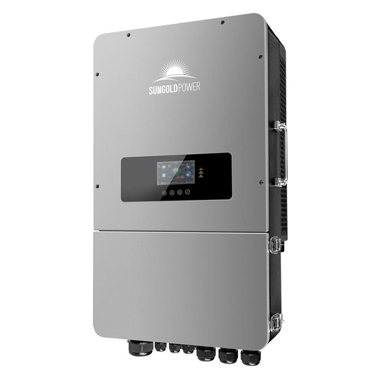 SunGoldPower 10kW Hybrid Inverter 48V Split Phase Grid Tie