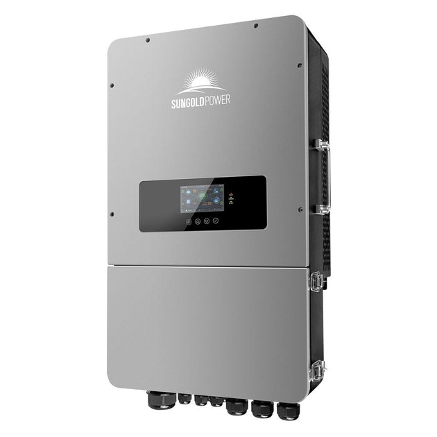 SunGoldPower 10kW Hybrid Inverter 48V Split Phase Grid Tie