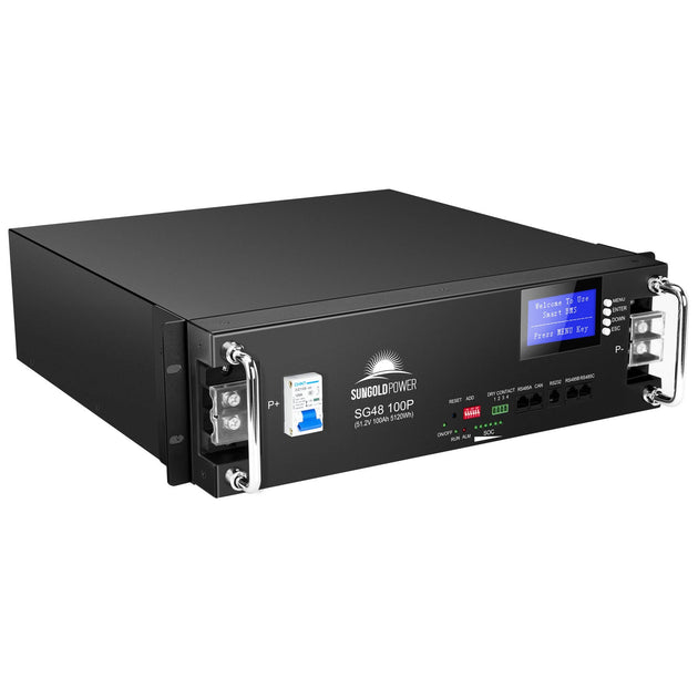 SunGoldPower UL Certified 48V 100Ah Server Rack Battery