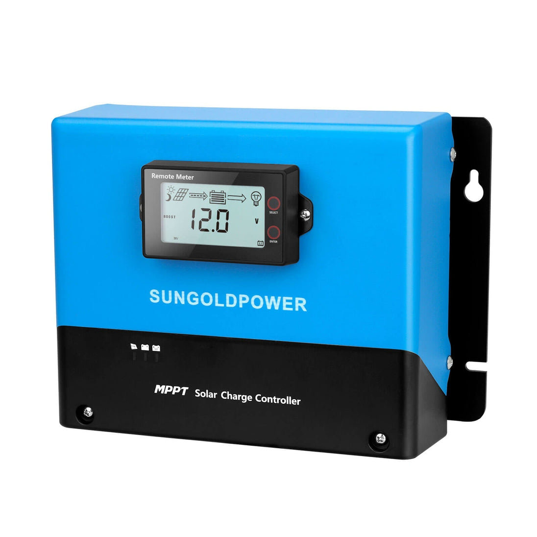 SunGoldPower 60A MPPT Solar Charge Controller Efficient LCD Display