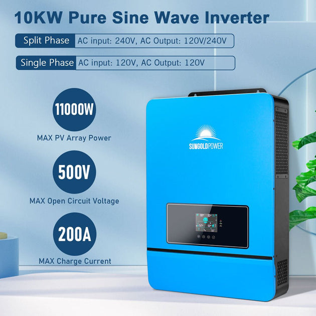 SunGoldPower 20KW 48V Parallel Solar Inverter Kit