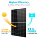 SunGoldPower 550W Monocrystalline Solar Panel High Efficiency UL Certified