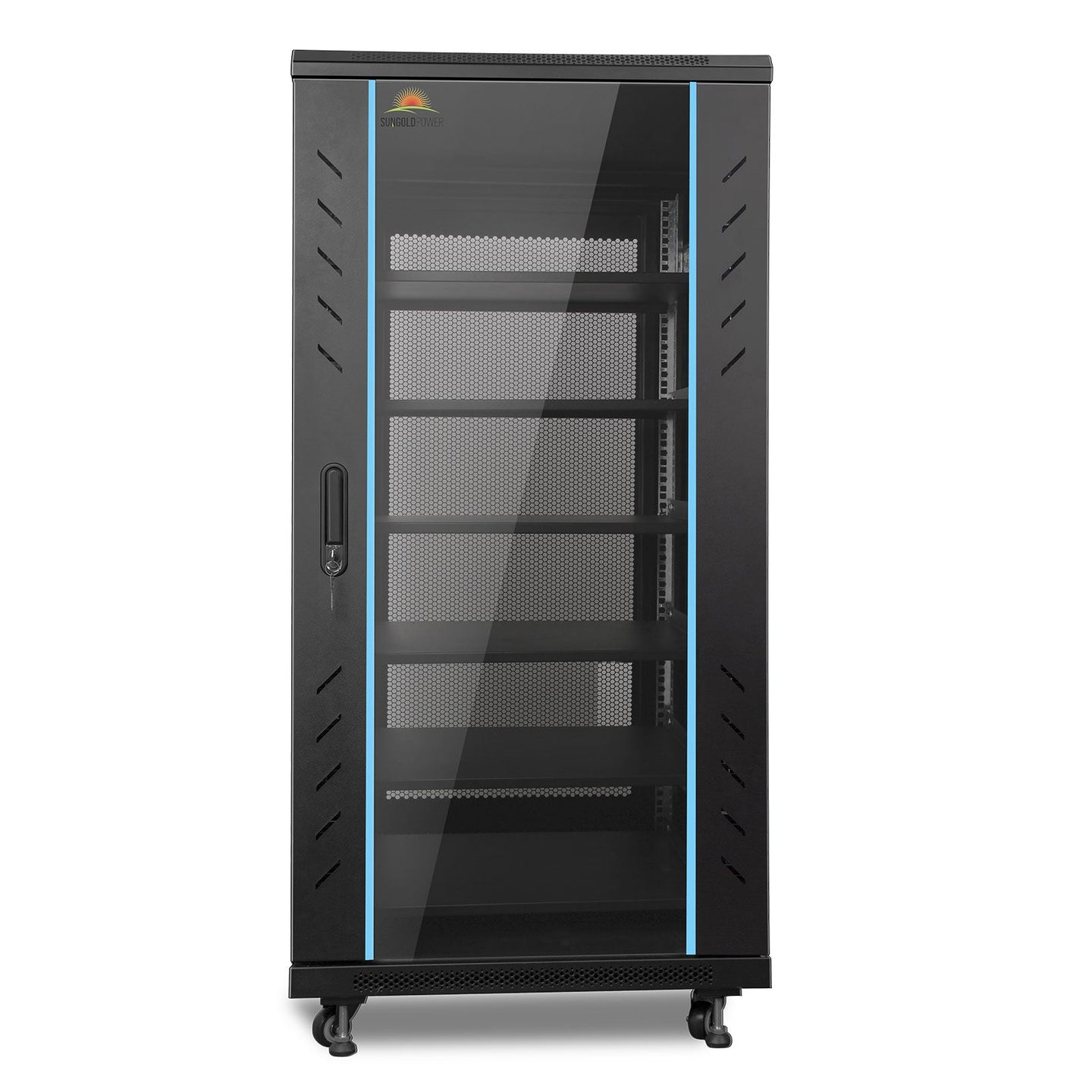 SunGoldPower 6 Slot Battery Cabinet With Bus Bar