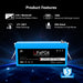 SunGoldPower 24V 100Ah LiFePO4 Battery With Bluetooth Self Heating IP65