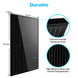 SunGoldPower 370W Monocrystalline Solar Panel UL Certified High Efficiency