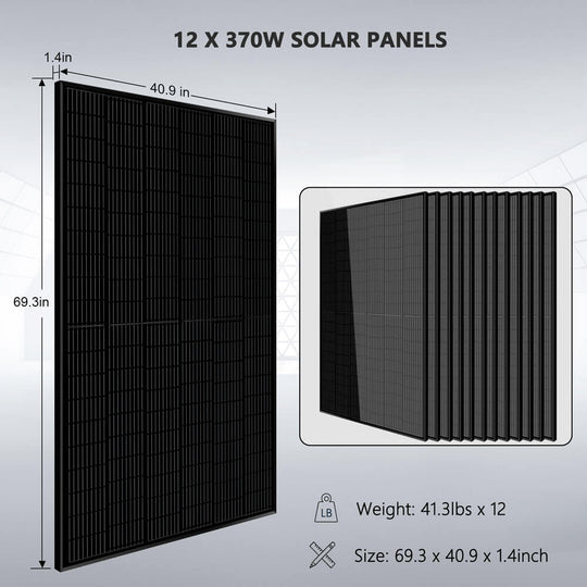 SunGoldPower 13kW Off Grid Solar Kit With 20kWh Battery
