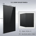 SunGoldPower 7.6kW Hybrid Solar Kit With 48V Lithium Battery