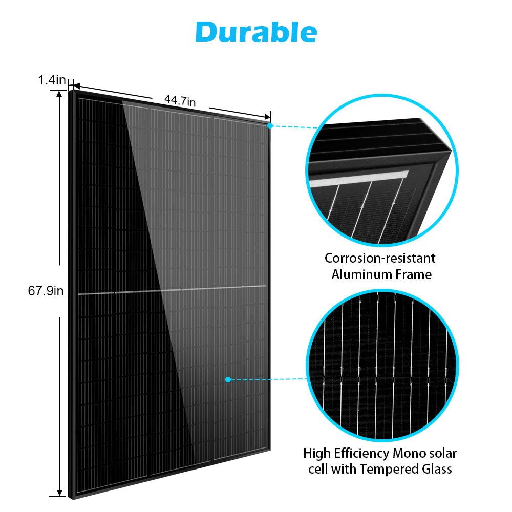 SunGoldPower 415W UL Certified Monocrystalline Solar Panel