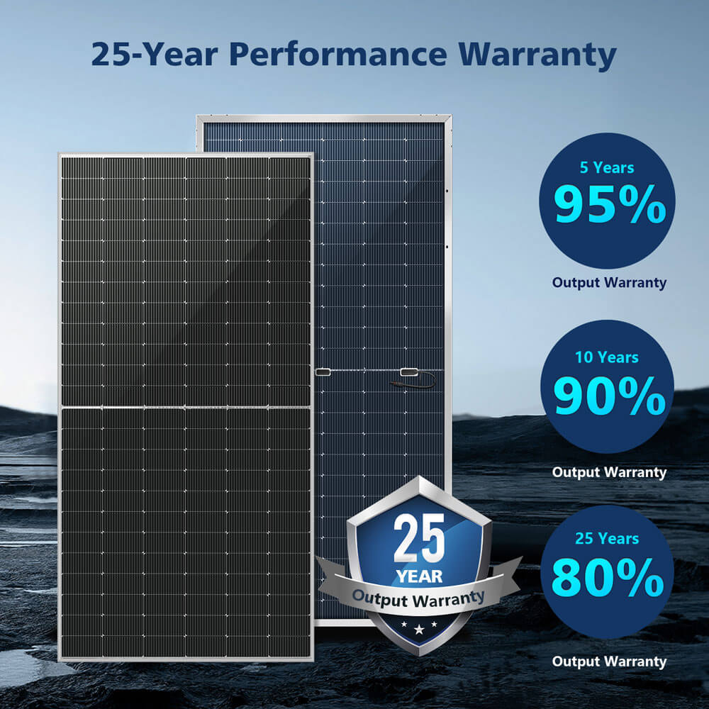 SunGoldPower 560W Bifacial Solar Panel High Efficiency