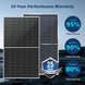 SunGoldPower 560W Bifacial Solar Panel High Efficiency