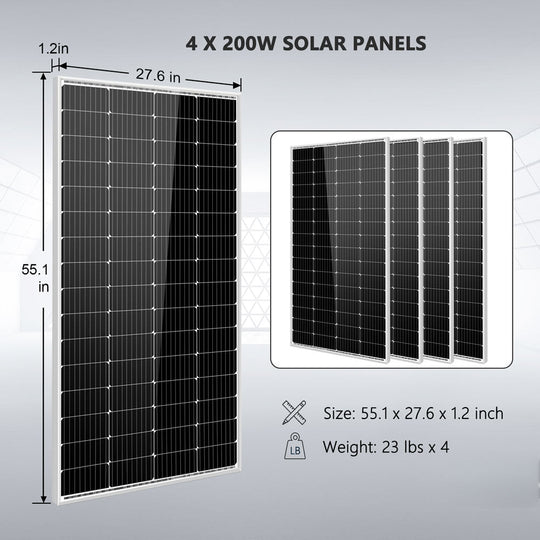 SunGoldPower 3000W Solar Kit With Lithium Battery