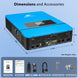 SunGoldPower 10kW 48V Solar Inverter For Home Backup