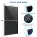 SunGoldPower 560W Bifacial Solar Panel High Efficiency
