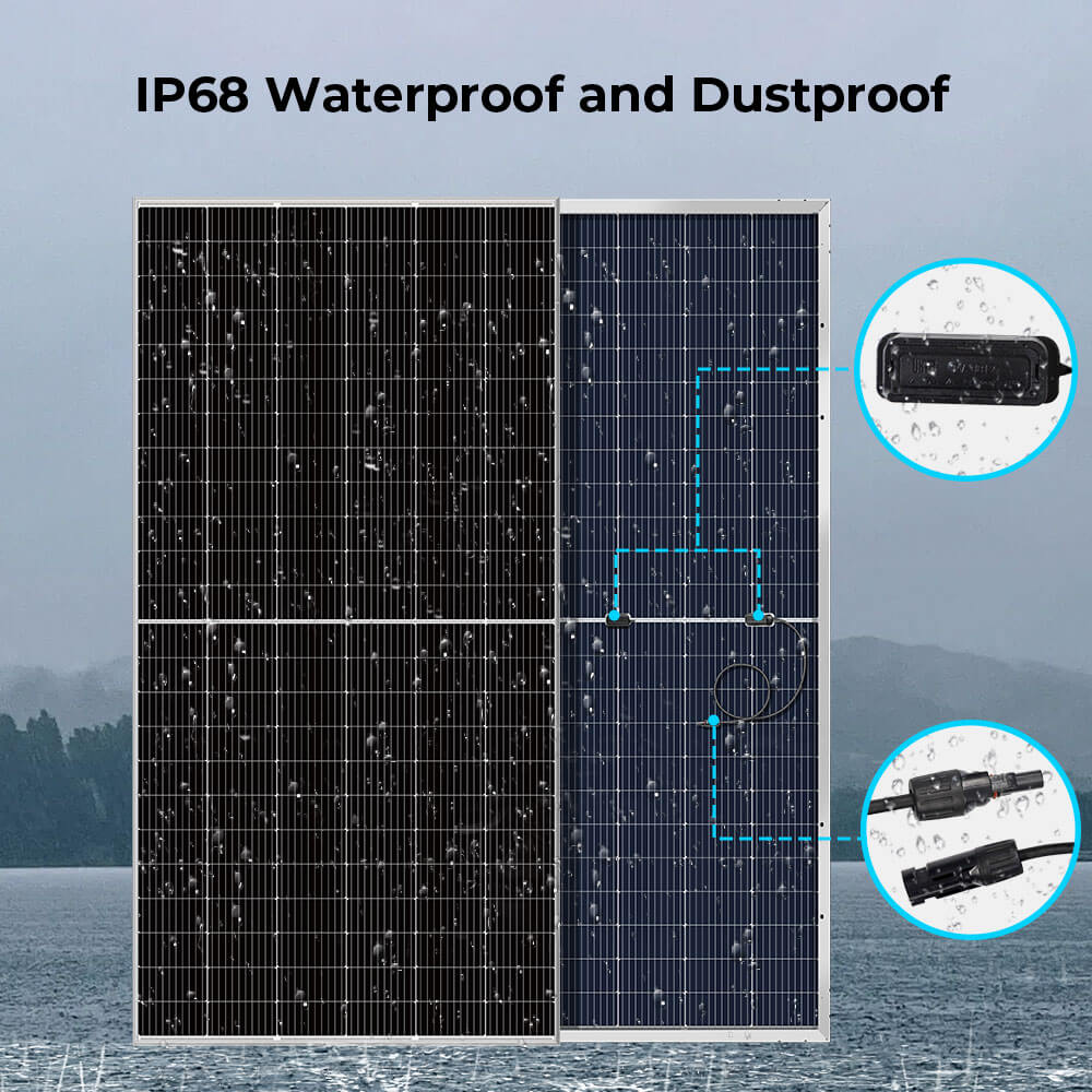 SunGoldPower 560W Bifacial PERC Solar Panel High Efficiency