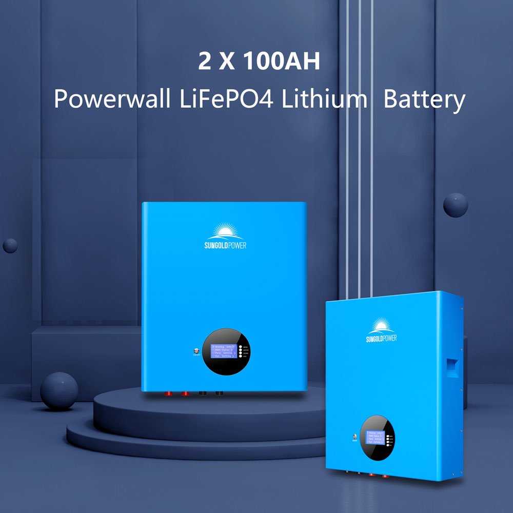 SunGoldPower 5kW Off Grid Solar Kit With 10kWh Lithium Battery