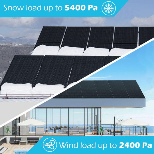 SunGoldPower 370W High Efficiency Mono Solar Panel