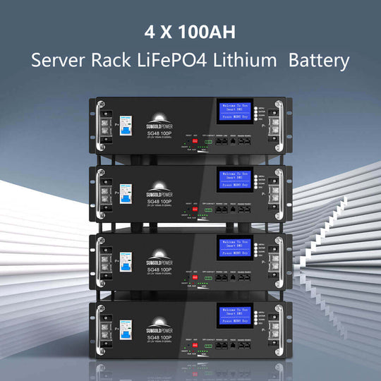 SunGoldPower 18kW Off Grid Solar Kit with LiFePO4 Battery