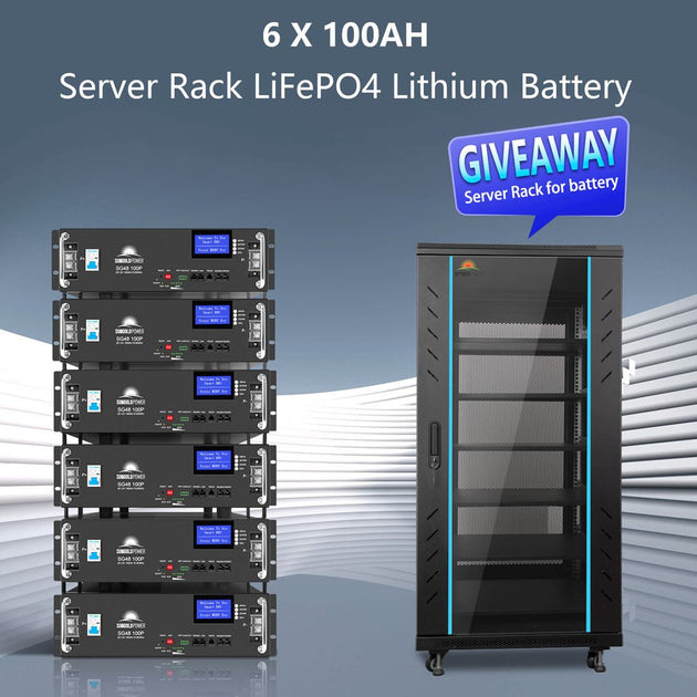 SunGoldPower 18kW Off Grid Solar Kit with LiFePO4 Battery