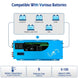 SunGoldPower 2000W 12V Pure Sine Wave Inverter Charger