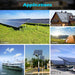SunGoldPower 550W Monocrystalline Solar Panel High Efficiency UL Certified