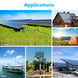 SunGoldPower 200W Monocrystalline Solar Panel High Efficiency