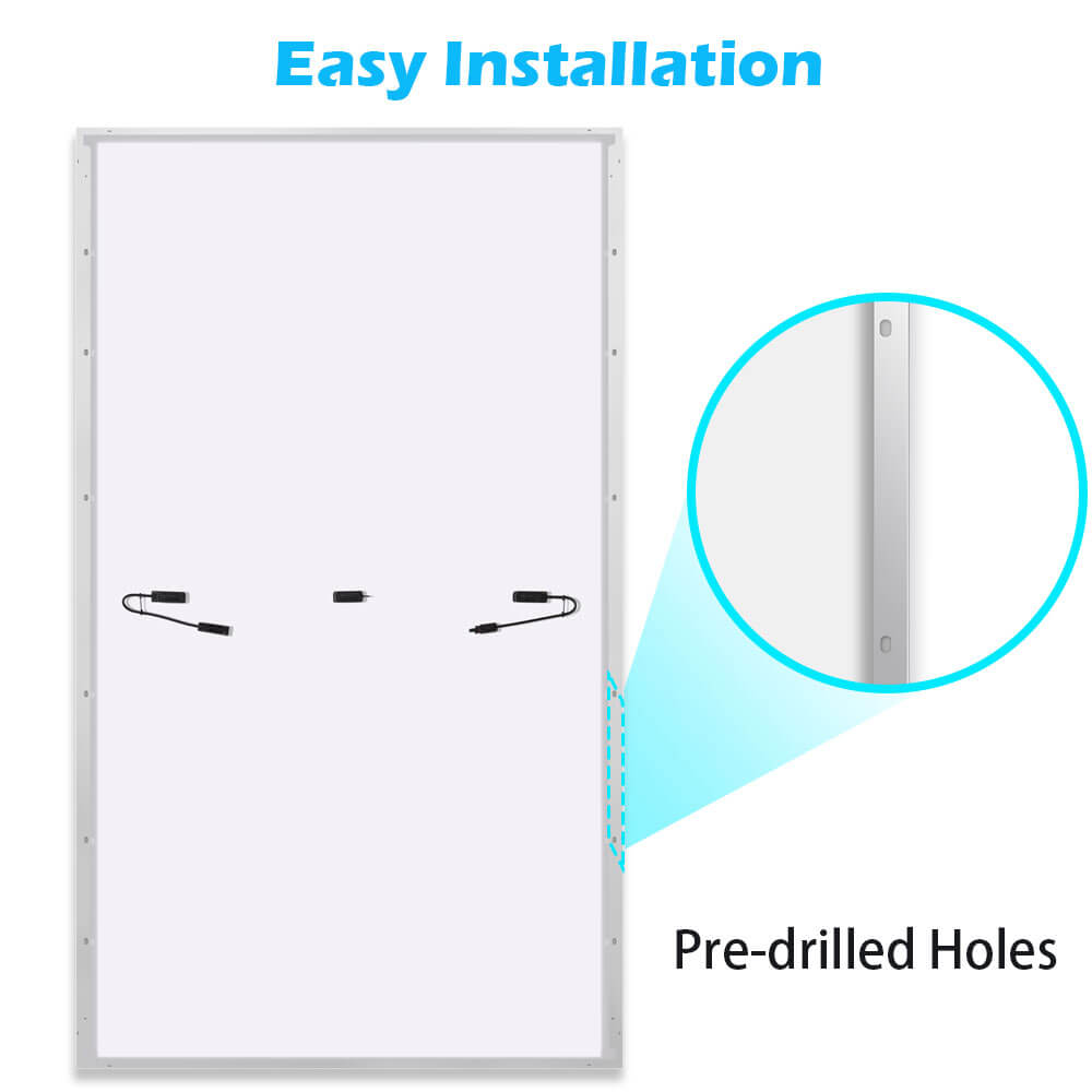 SunGoldPower 550W Monocrystalline Solar Panel High Efficiency UL Certified