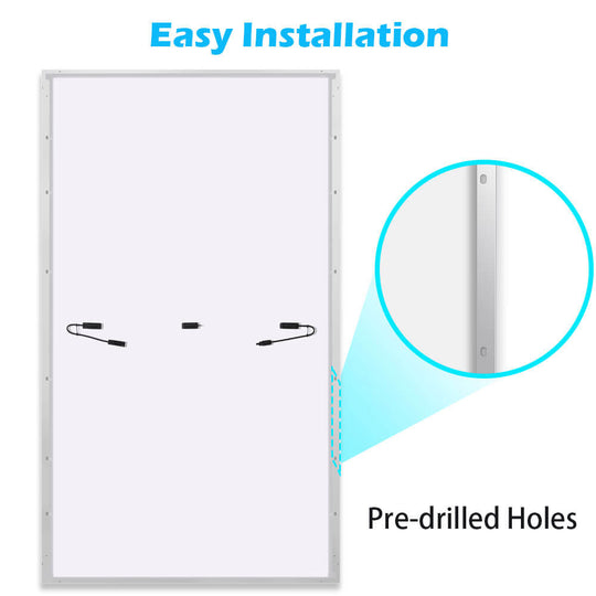 SunGoldPower 550W Monocrystalline Solar Panel High Efficiency UL Certified