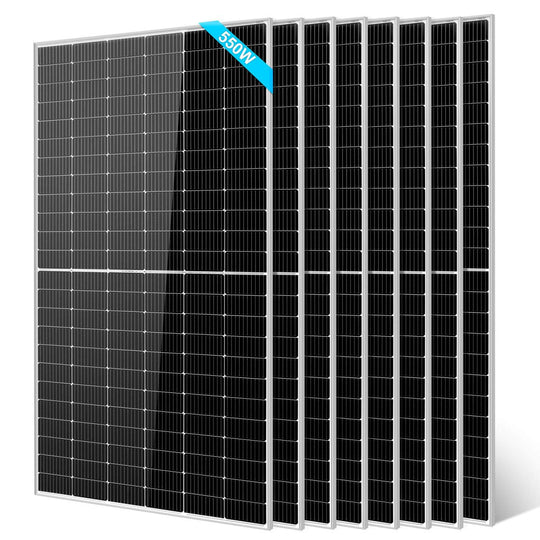 SunGoldPower 550W Monocrystalline Solar Panel High Efficiency UL Certified
