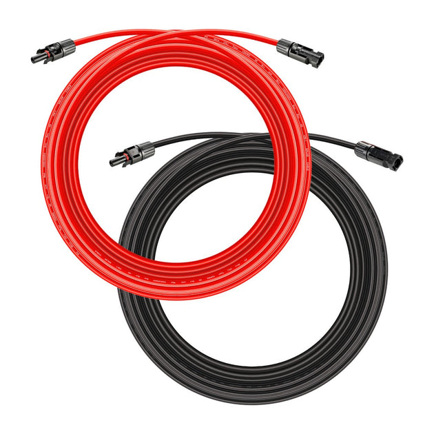 Rich Solar 10 Gauge Solar Extension Cable with Connectors