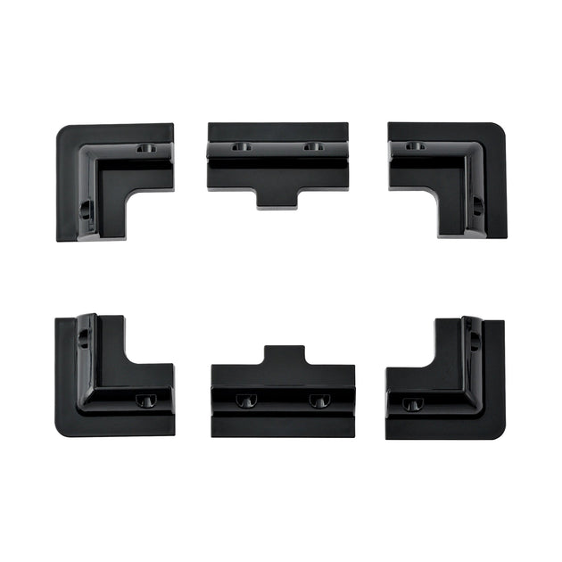 Rich Solar 6 Pack Corner Bracket Mounts Easy Mega Series Install
