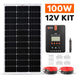 Rich Solar 100W 12V Solar Panel Kit With Charger Controller