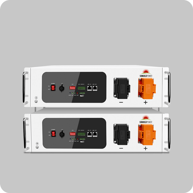SunGoldPower 48V 100AH Rack Lithium Battery With Self Heating