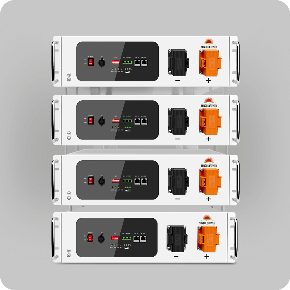 SunGoldPower 48V 100AH Server Rack Lithium Battery With Self Heating