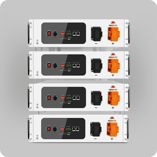 SunGoldPower 48V 100AH Server Rack Lithium Battery With Self Heating