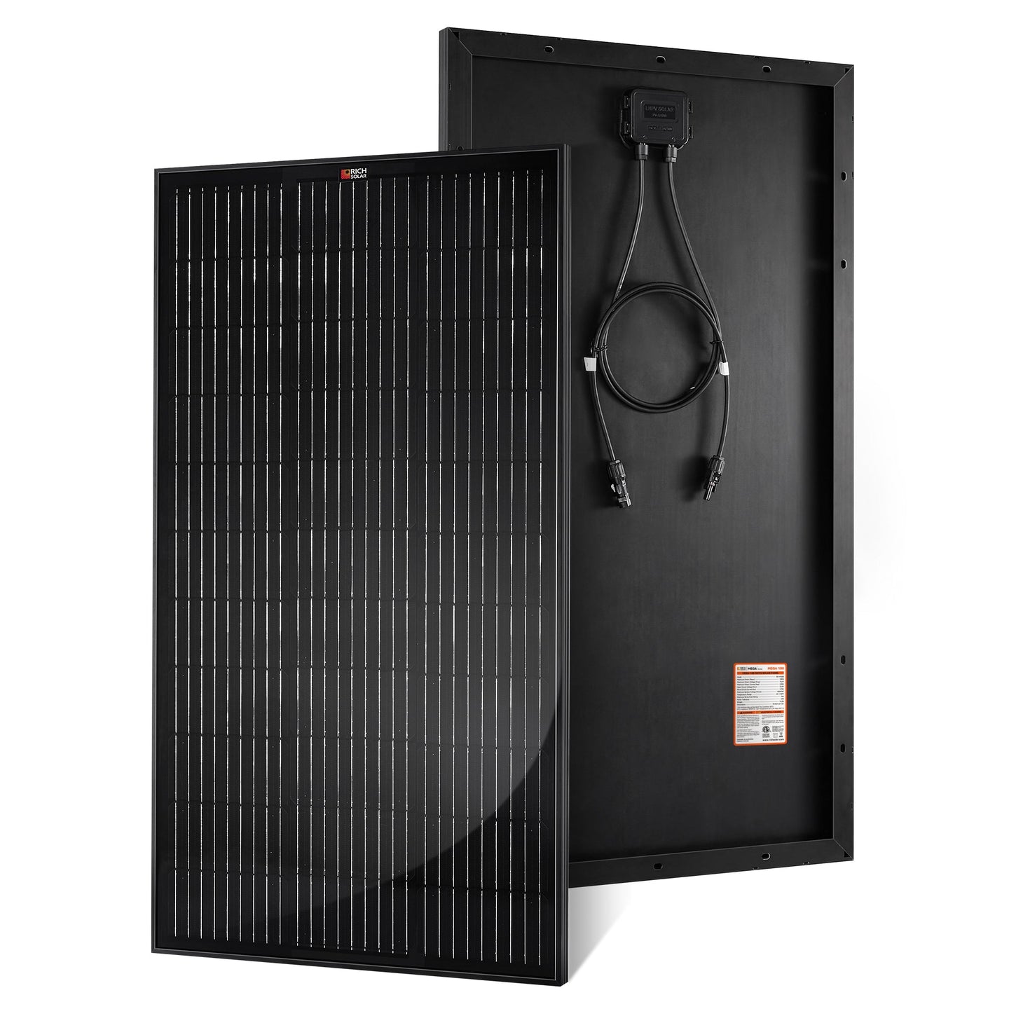 Rich Solar 2 Pack 100 Watt UL Certified Solar Panel Kit