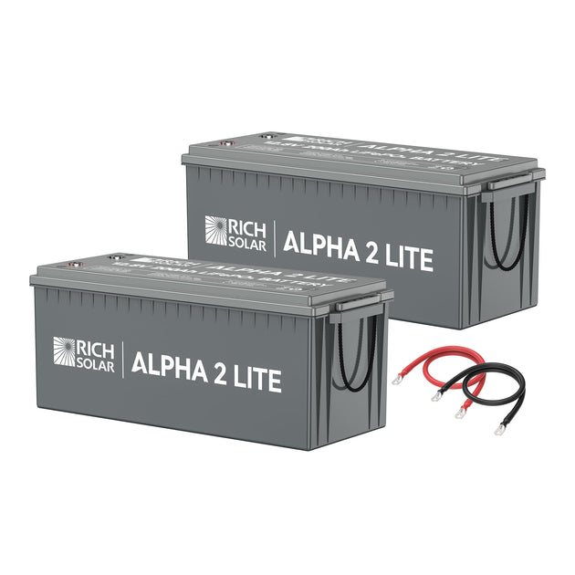 Rich Solar 400Ah 12V LiFePO4 Deep Cycle Battery Kit 5 12kWh Power