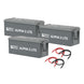 Rich Solar 600Ah 12V LiFePO4 Deep Cycle Solar Battery Kit