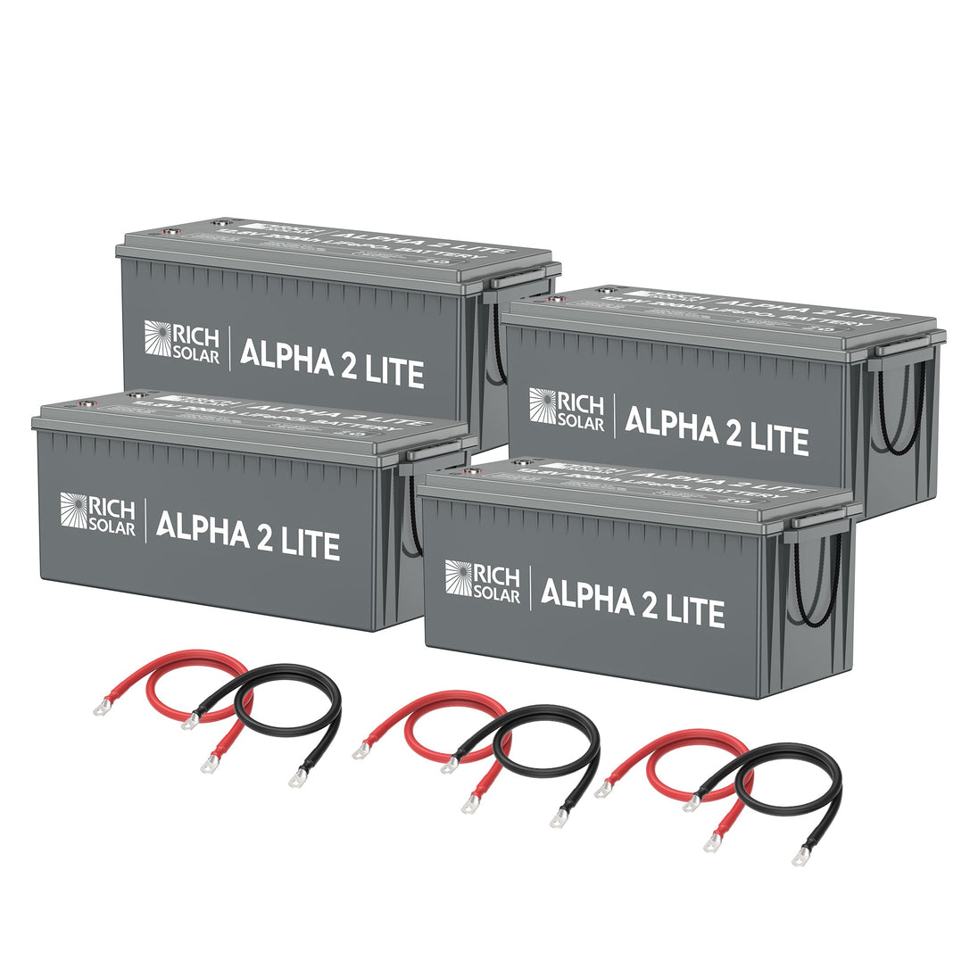 Rich Solar 800Ah 12V LiFePO4 Deep Cycle Lithium Battery Kit