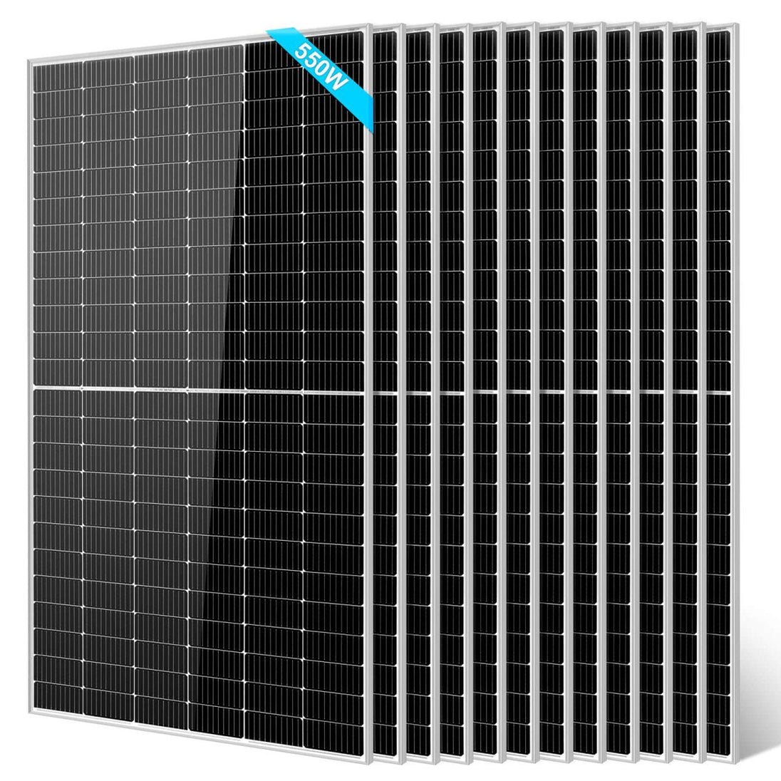 SunGoldPower 550W Monocrystalline Solar Panel High Efficiency UL Certified