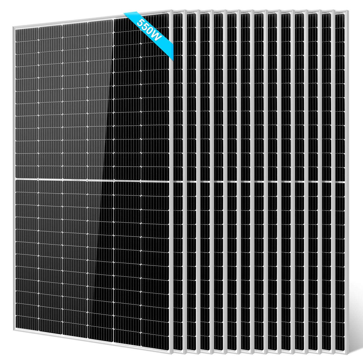 SunGoldPower 550W Monocrystalline Solar Panel High Efficiency UL Certified