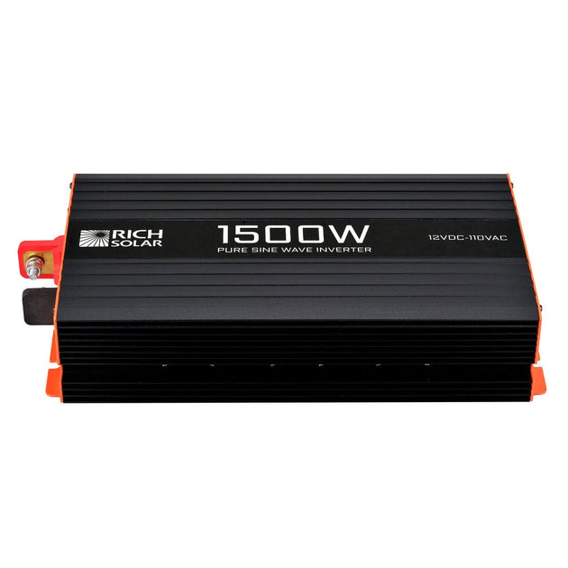 Rich Solar 1500W 12V Pure Sine Wave Inverter For RVs Vans Boats