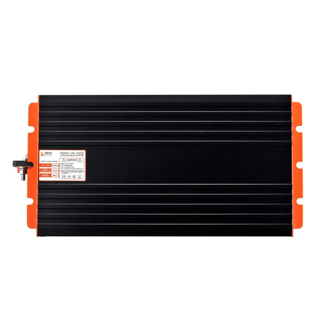 Rich Solar 1500W 12V Pure Sine Wave Inverter For RVs Vans Boats