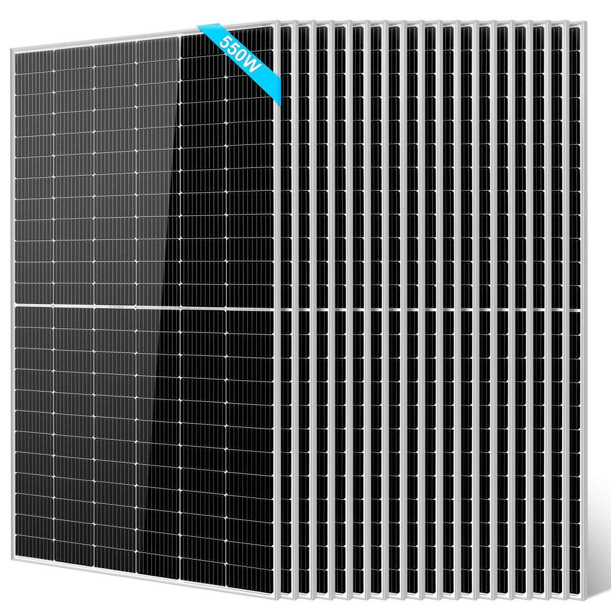 SunGoldPower 550W Monocrystalline Solar Panel High Efficiency UL Certified
