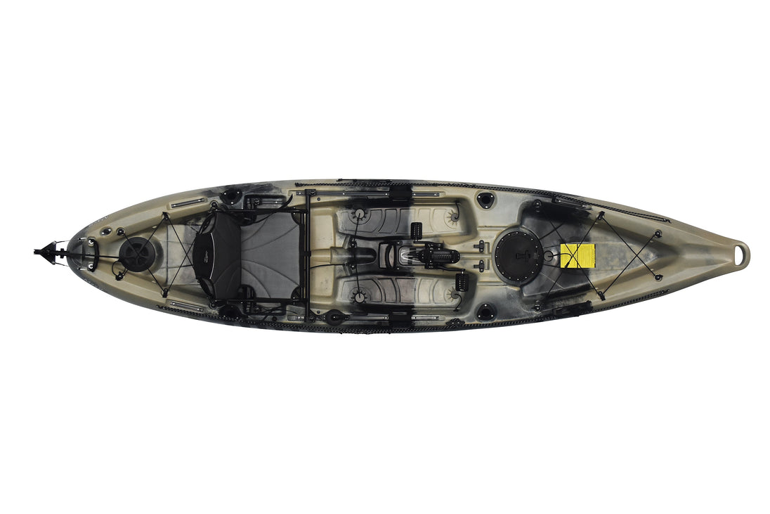 Riot Mako 12 Angler Pedal Drive Fishing Kayak