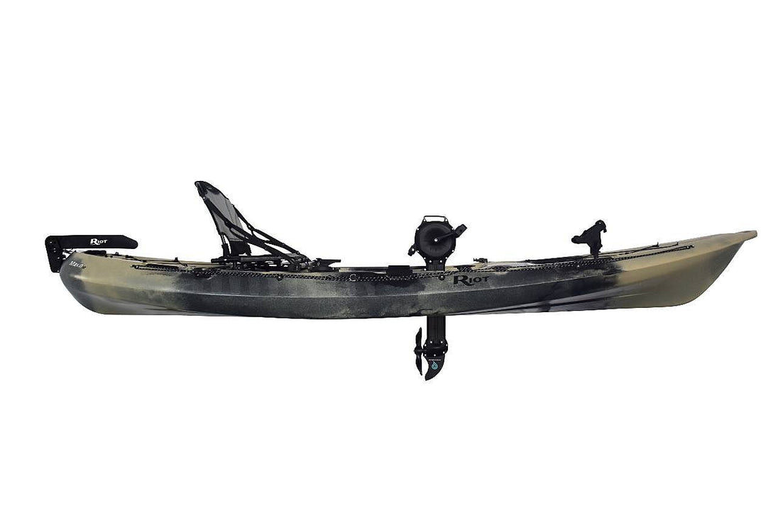 Riot Mako 12 Angler Pedal Drive Fishing Kayak