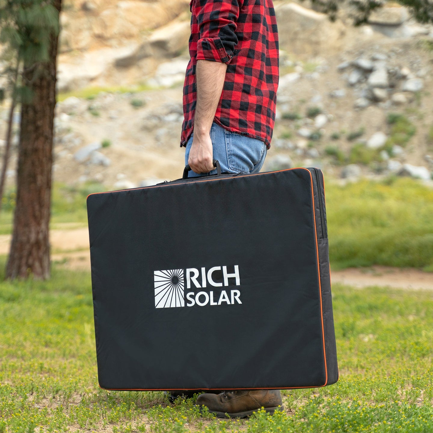 Rich Solar 200 Watt Portable Briefcase Solar Panel High Efficiency
