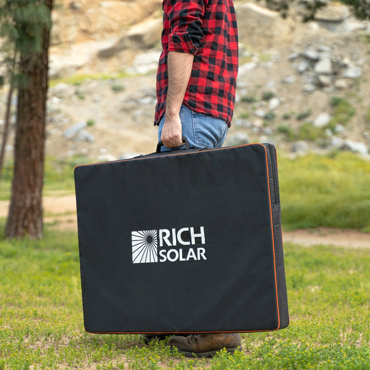 Rich Solar 200 Watt Portable Briefcase Solar Panel High Efficiency